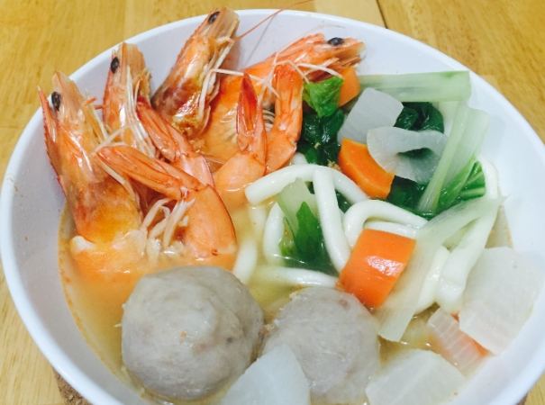 海鮮烏龍麵